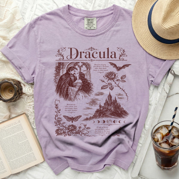 Dracula's Embrace Tee in Orchid