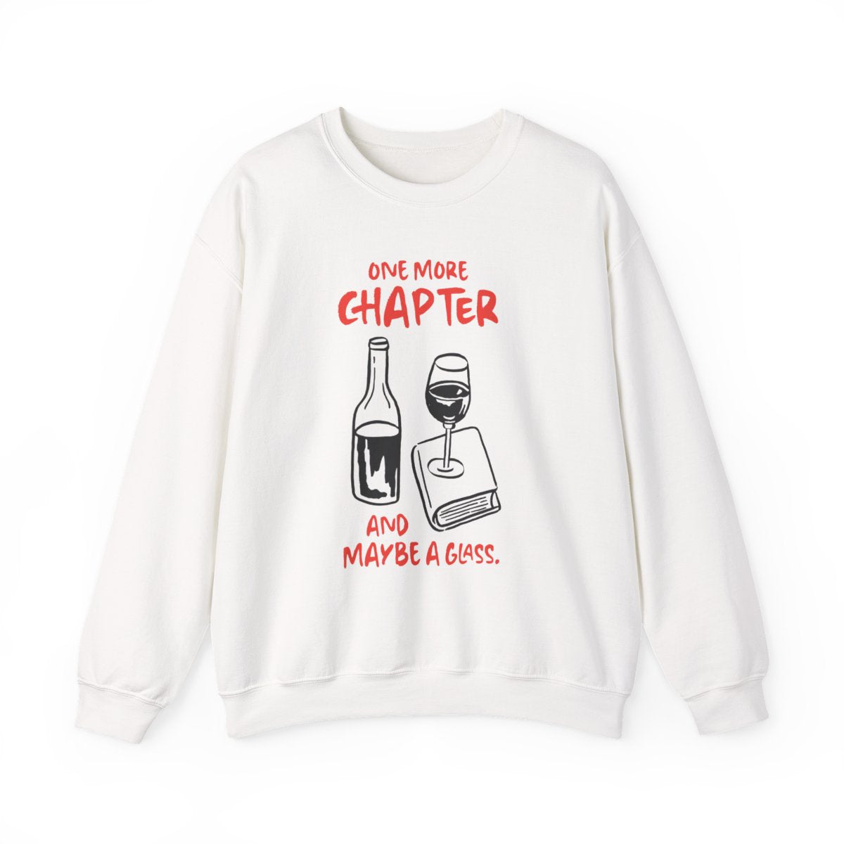 One More Chapter and Maybe a Glass Sweatshirt