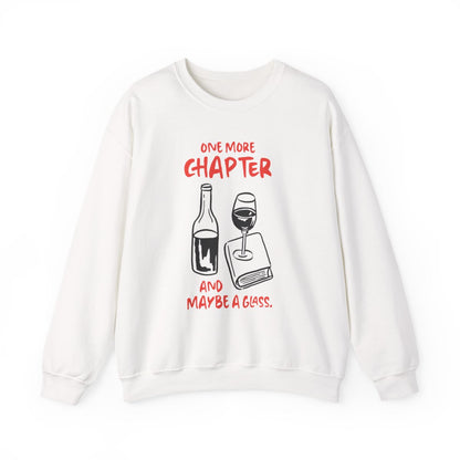 One More Chapter and Maybe a Glass Sweatshirt