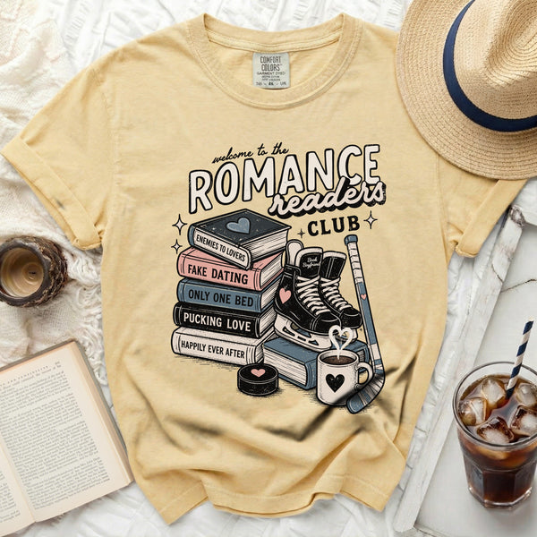 Pucking Love Romance Readers Tee in Butter