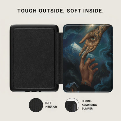 Reaching Hands Mountain Art Tough Outside Soft Inside Product Type