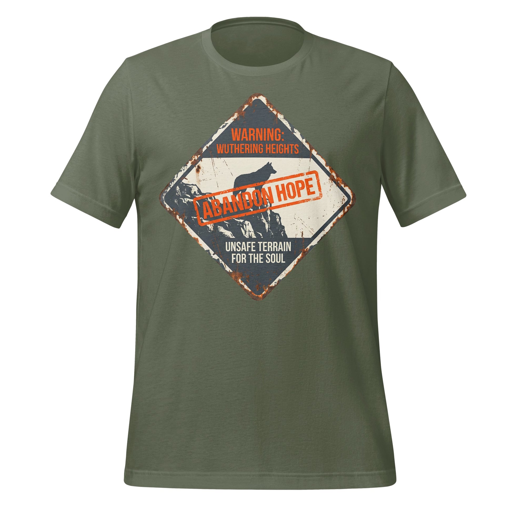 Warning Wuthering Heights Abandon Hope Graphic Shirt