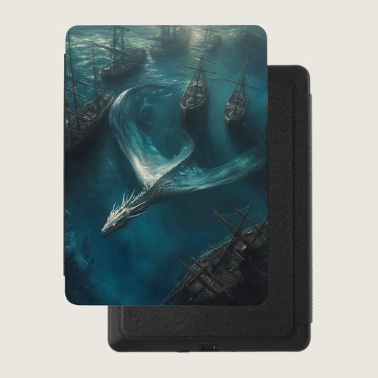 White Sea Dragon Shipwreck Fantasy Tablet product type
