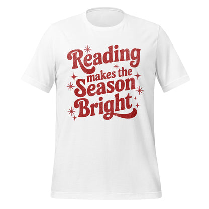 Reading Makes The Season Bright festive shirt