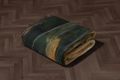 Luxurious Dark Forest Soft Plush Blanket Product