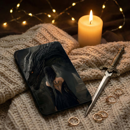 Mystical Dragon Woman Artwork Device Cover product type