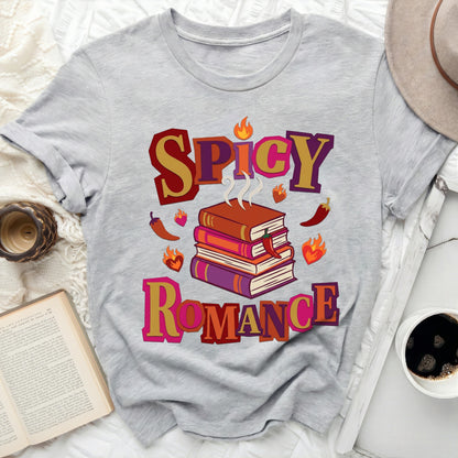 Spicy Romance Books Flames Chili Peppers T-Shirt
Spicy Romance Book Lover Romance Reader Reading Life Chili Peppers Flames Design Bookish Gift Literary Apparel Hot Romance Novel Enthusiast Fiction Fan Book Stack Spicy Reading Book Club Reader Gift Book Aesthetic Unique Book Book Graphic Hot Chili Romance Books