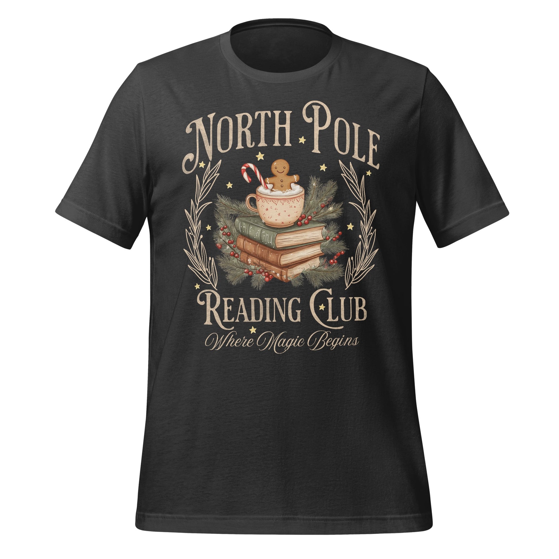 North Pole Reading Club Where Magic Begins Shirt