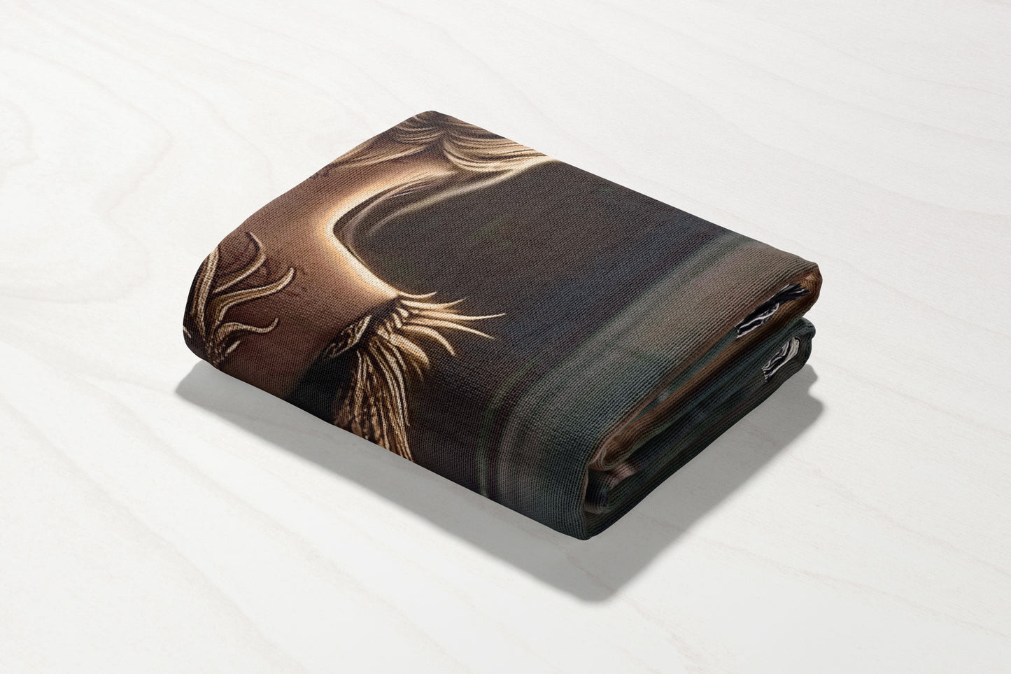 Aelin Dragon Dress Woven Blanket