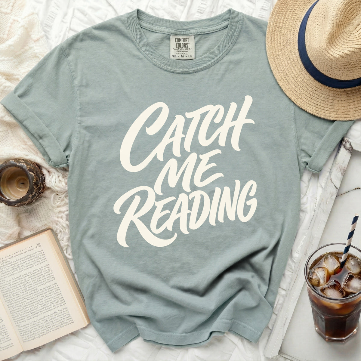 Catch Me Reading Tee