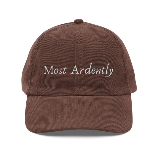 Most Ardently - Vintage Corduroy Cap