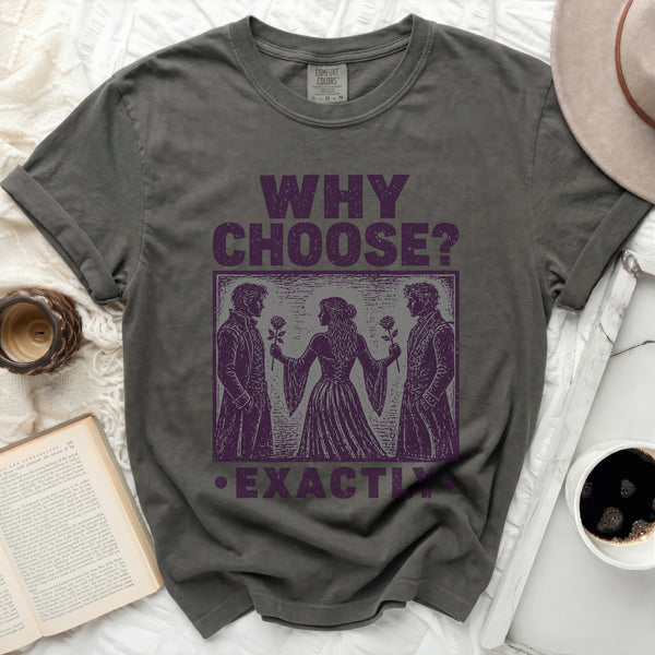 Why Choose Exactly Vignette Tee in Pepper