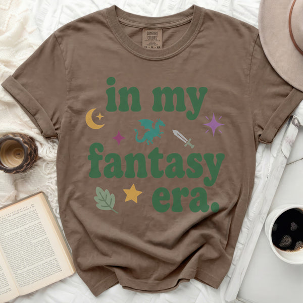 Whimsical Fantasy Era Tee in Espresso