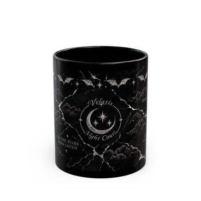 Velaris Black & Silver Mug