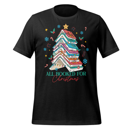 All Booked for Christmas Graphic T-Shirt