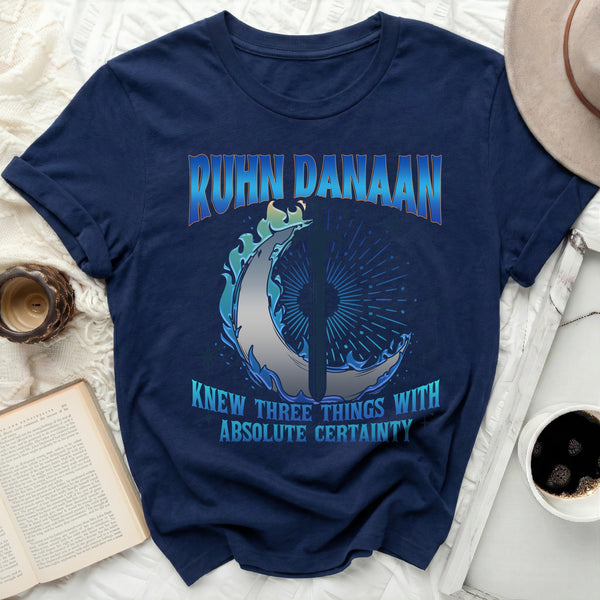 Ruhn Danaan Tee in Navy