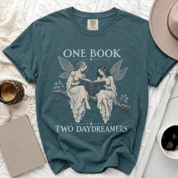 Two Daydreamers Tee in Blue Spruce