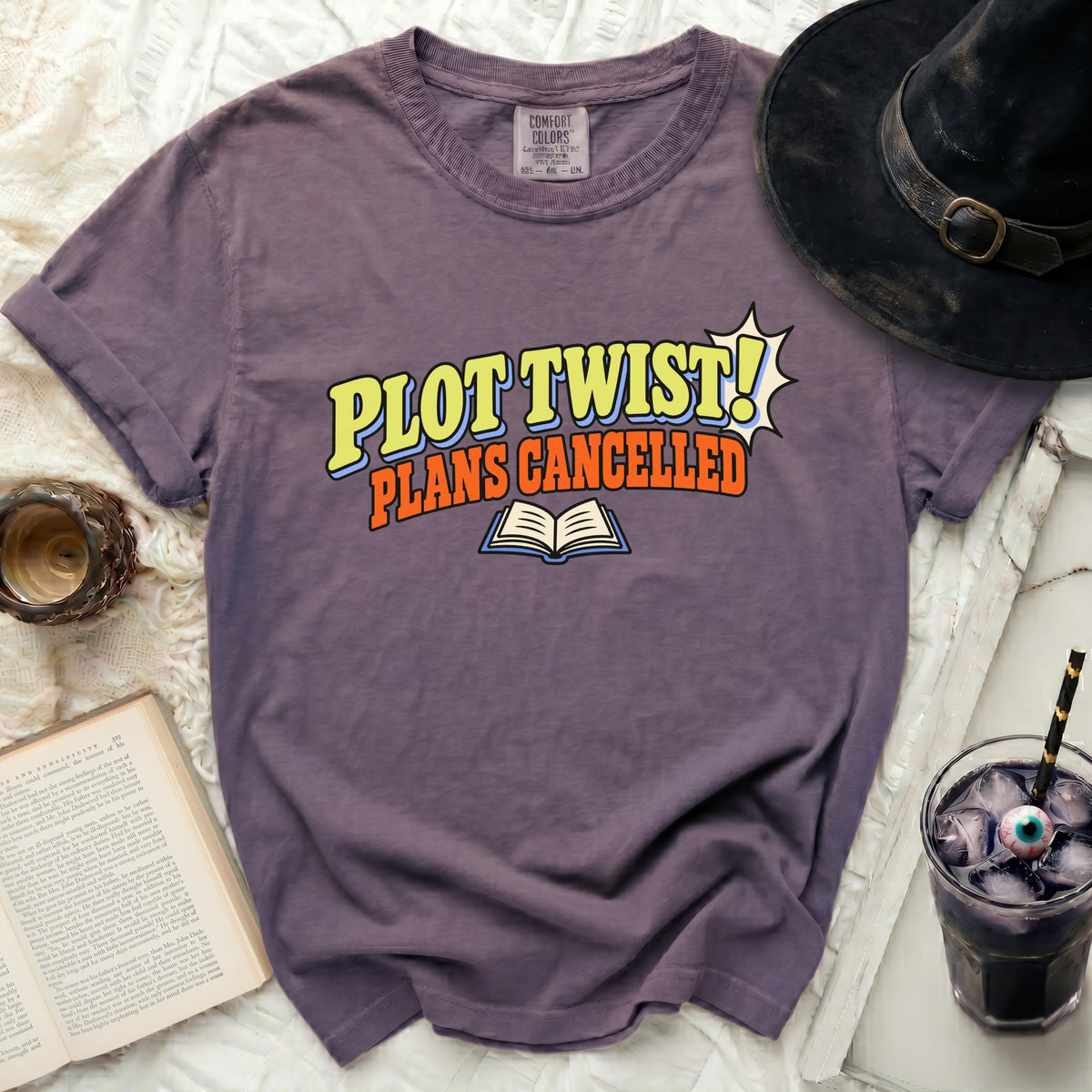 Plot Twist Bookish Tee