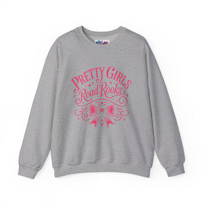 Pretty Girls Read Books Sweatshirt