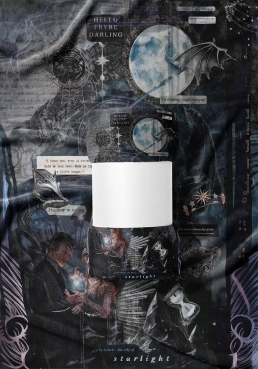Fantasy Dark Moon and Magic Blanket Product