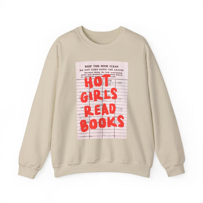 Hot Girls Read Books Keep This Book Clean Sweatshirt