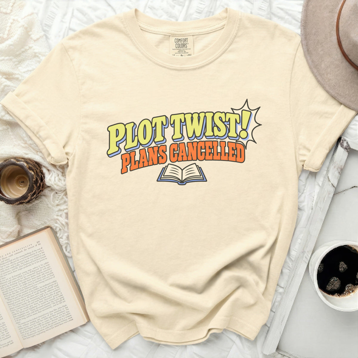 Plot Twist Bookish Tee