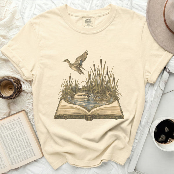 Storybook Mallard Tee in Ivory