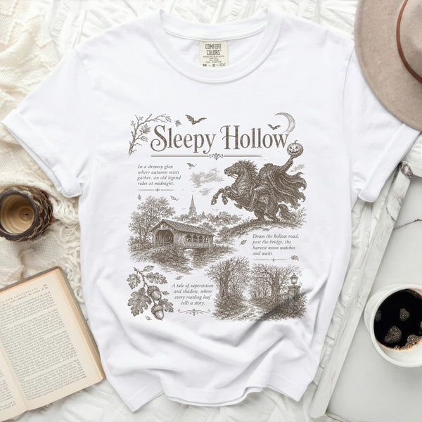 Sleepy Hollow Tee in White