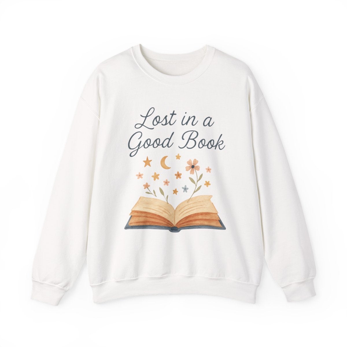 Lost in a Good Book Graphic Sweatshirt