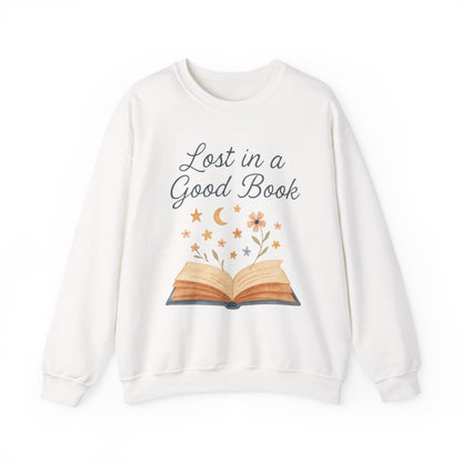Lost in a Good Book Graphic Sweatshirt