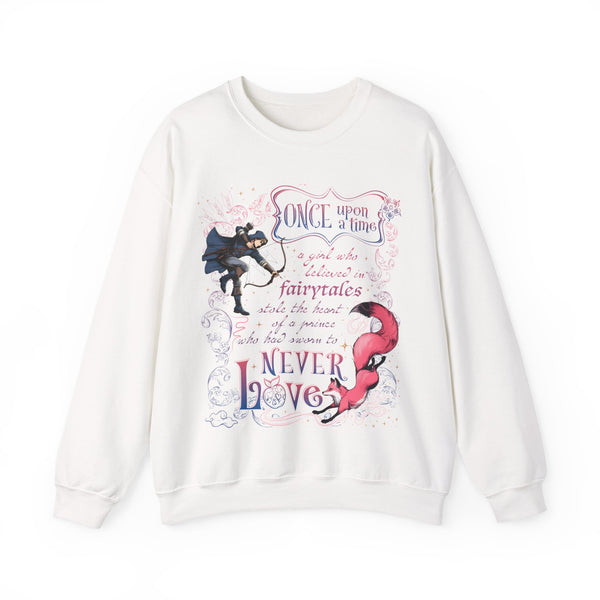Fox & Archer Sweatshirt in White