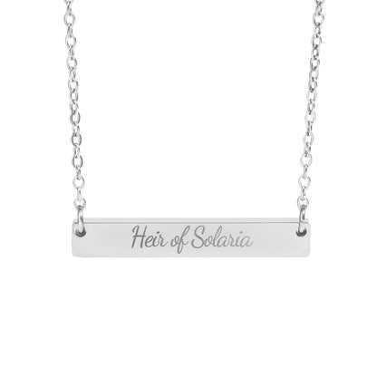 Heir of Solaria Necklace - MagicMerchEmporium