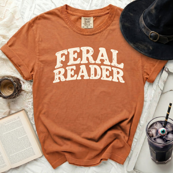 Feral Reader Chapter Tee in Yam