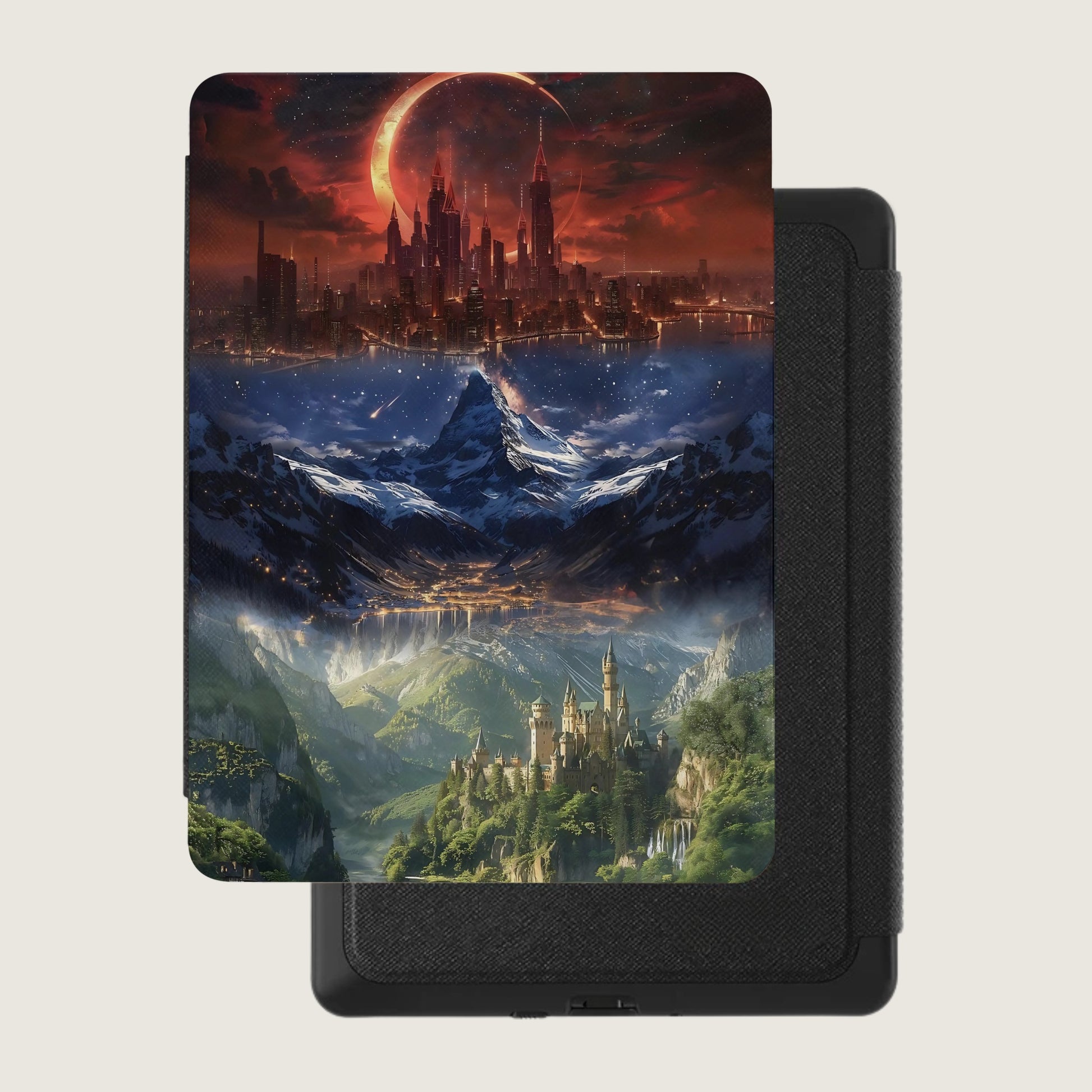 Fantasy Scapes City Mountain Castle Magic Realm product type