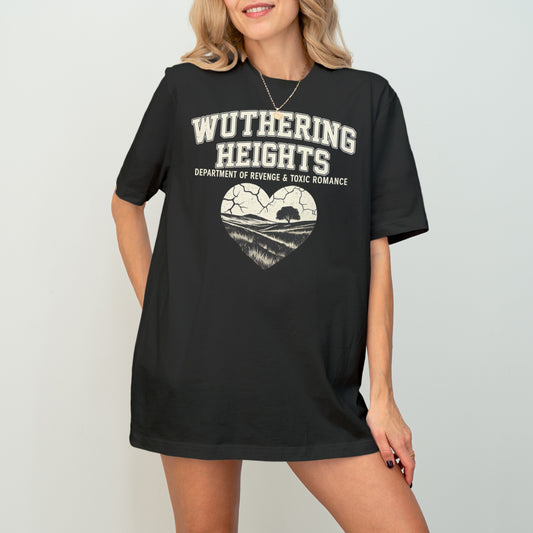 Wuthering Heights Department of Revenge & Toxic Romance Tee