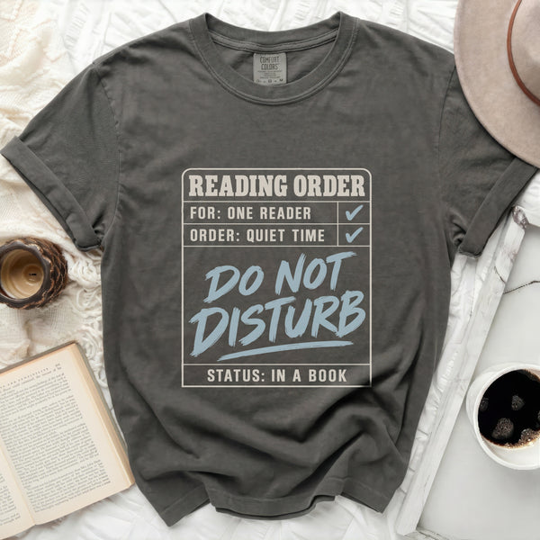 Do Not Disturb Tee in Pepper