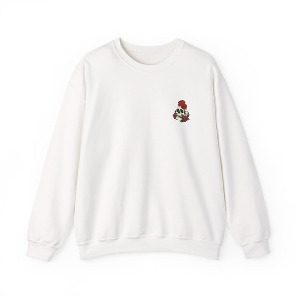 Run Little Mouse Sweatshirt in White