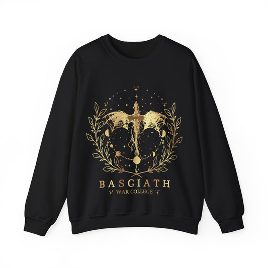 Fourth Wing "Basgiath War College" Dragon Sweatshirt