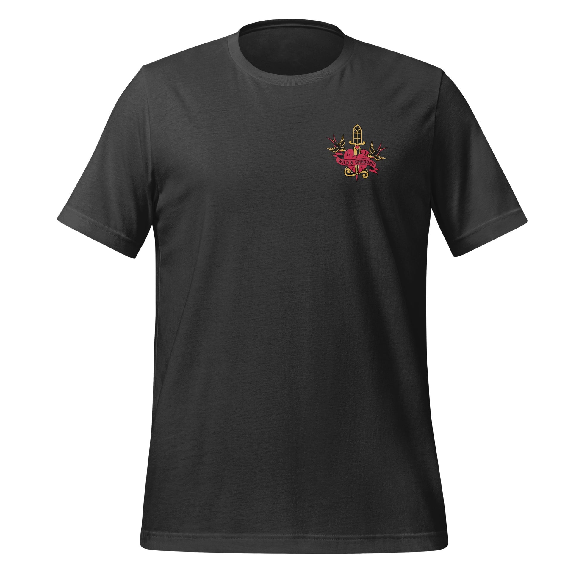 Black T-Shirt with Unique Graphic Design Product