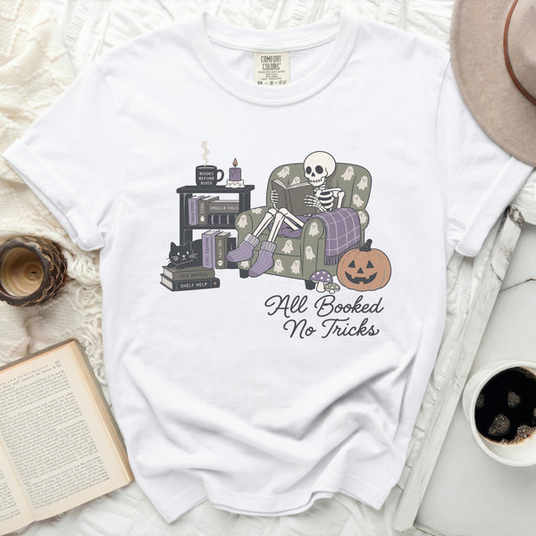 Booked No Tricks Tee in White