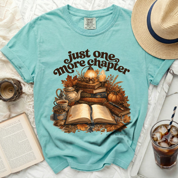 Cozy Chapter Tee in Island Reef
