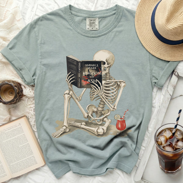 Kingdom of Ash Skeleton Tee in Bay
