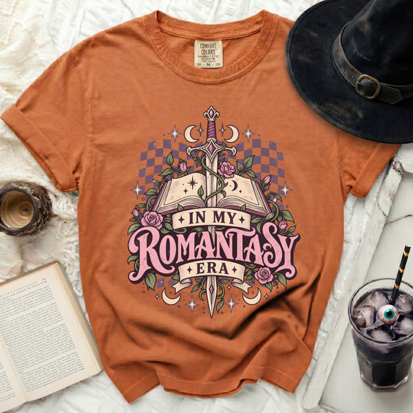 Romantasy Era Grimoire Tee in Yam