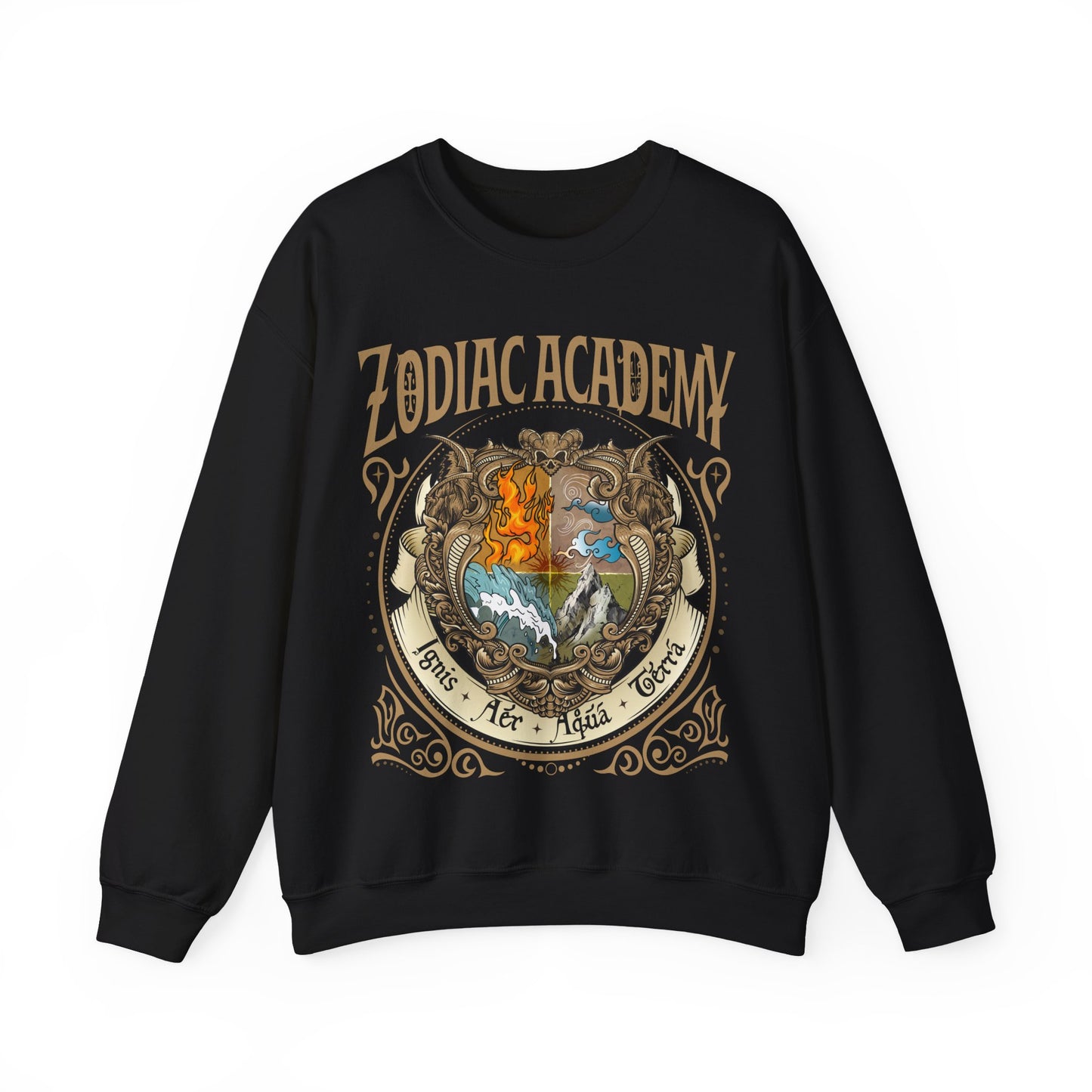 Zodiac Academy Elements Crest Sweatshirt