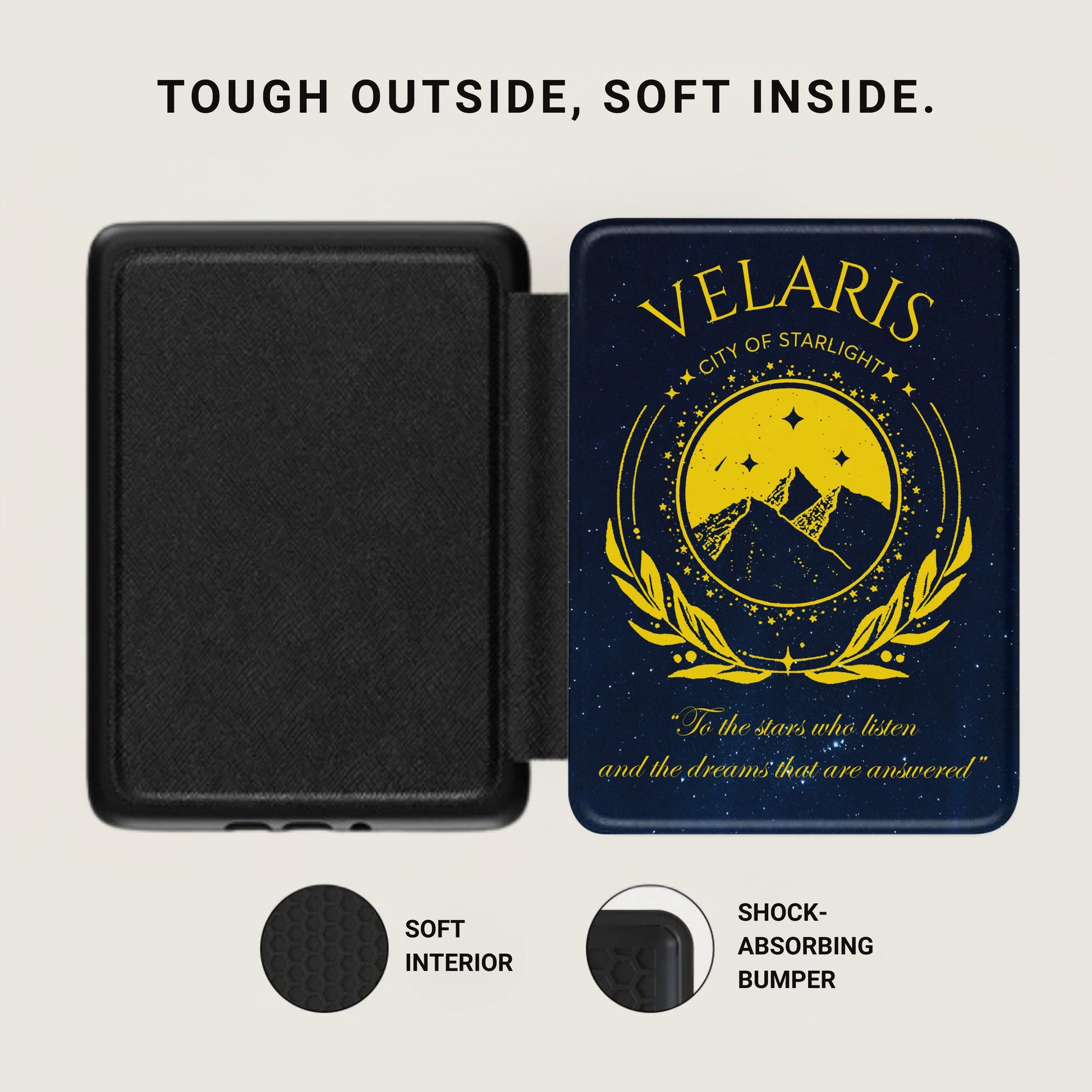 VELARIS CITY OF STARLIGHT Tough Outside Soft Inside case