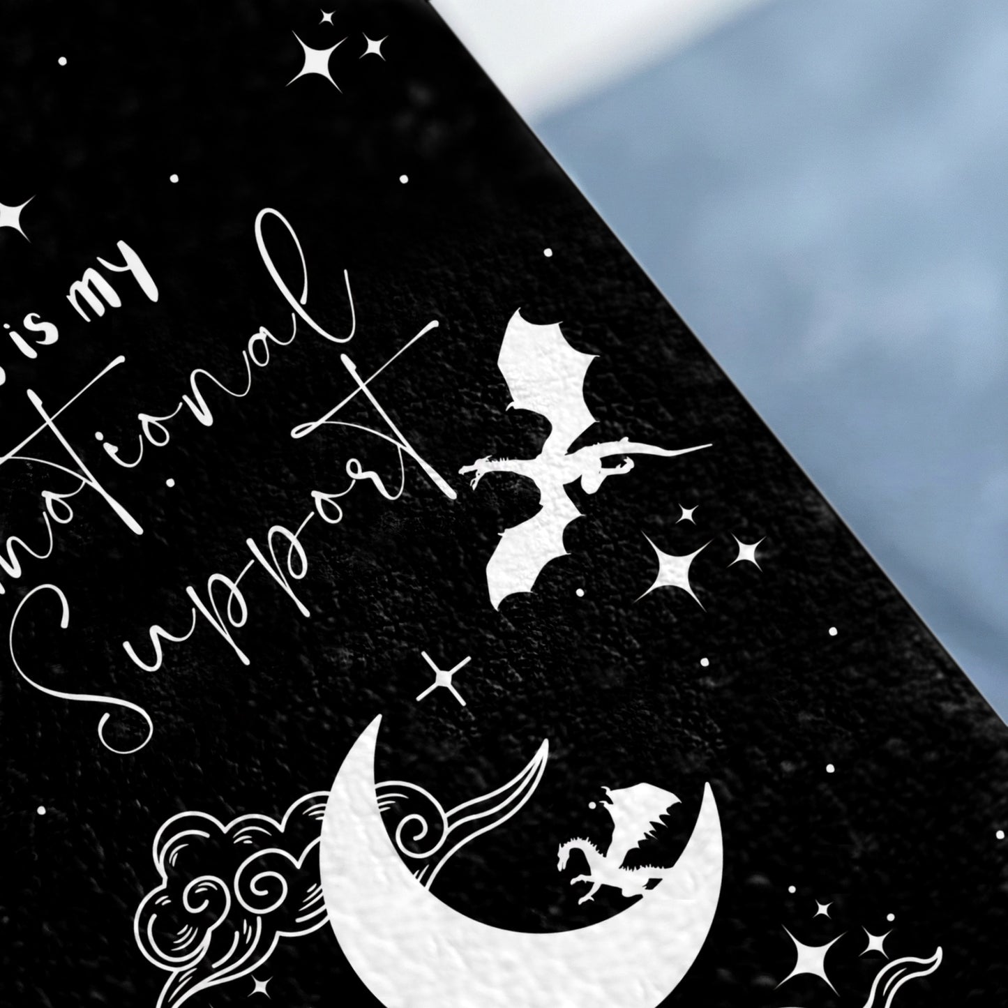 Emotional Support Dragon Moon Stars Night Sky product type