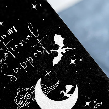 Emotional Support Dragon Moon Stars Night Sky product type