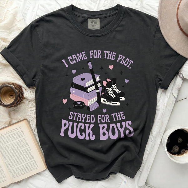 Puck Boys Plot Twist Tee in Black