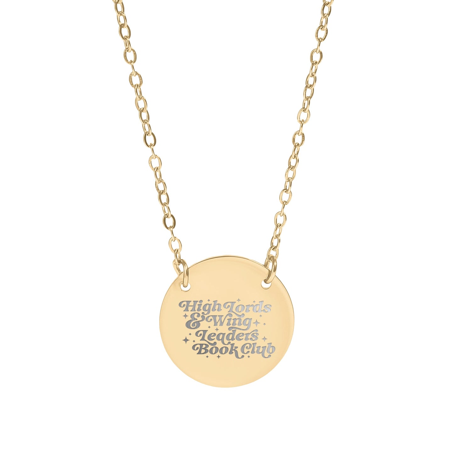 High Lords Ewing Leaders Book Club necklace