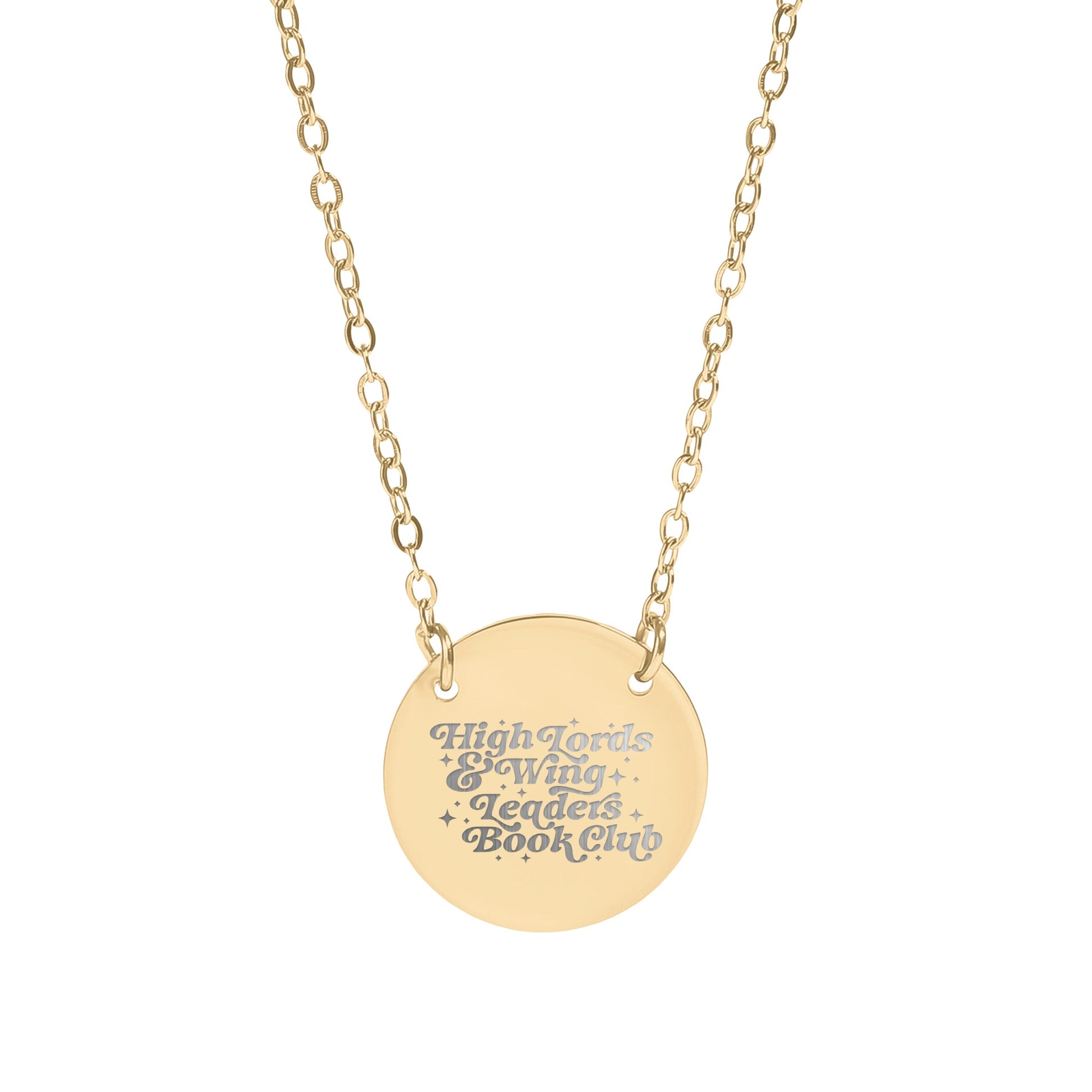 High Lords Ewing Leaders Book Club necklace